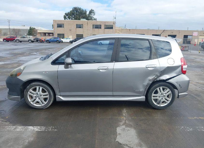 Photo 14 of 2007 Honda Fit SPORT (VIN JHMGD37697S042162)