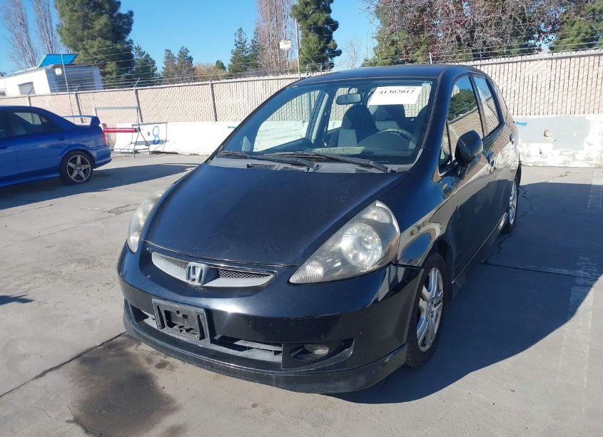 Photo 6 of 2007 Honda Fit SPORT (VIN JHMGD37697S046406)