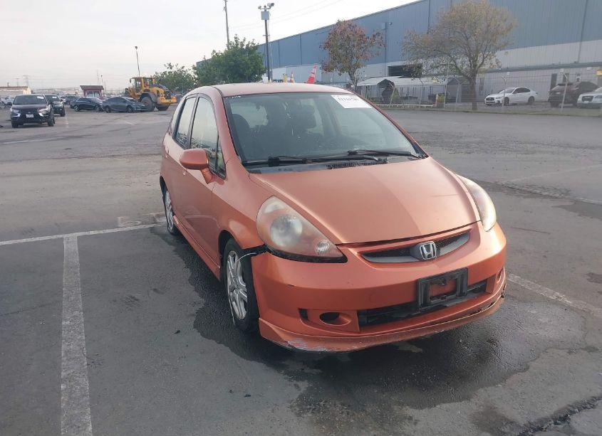 2007 Honda Fit SPORT (VIN JHMGD37697S060225) main photo