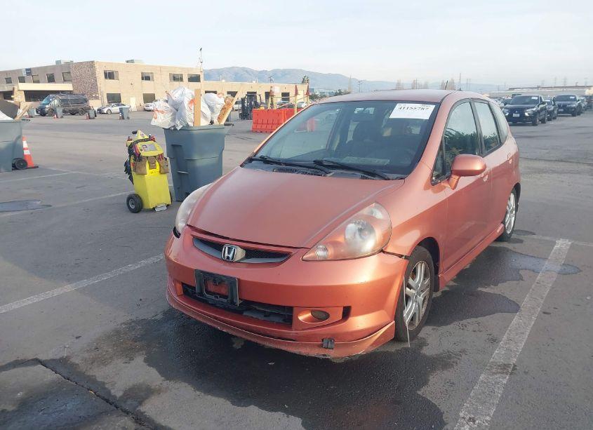 Photo 2 of 2007 Honda Fit SPORT (VIN JHMGD37697S060225)