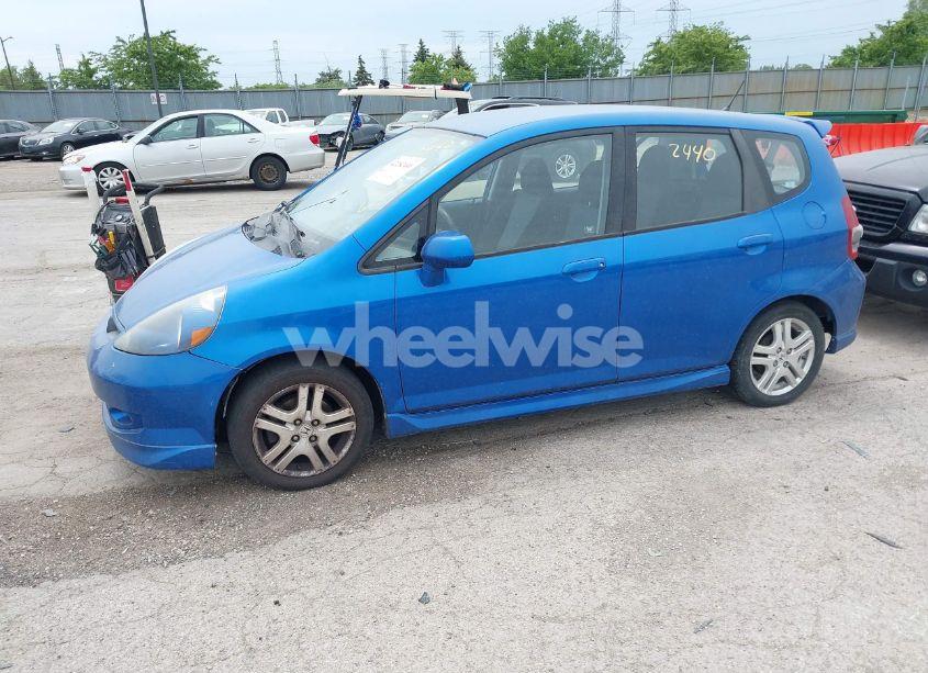 Photo 2 of 2008 Honda Fit SPORT (VIN JHMGD37698S033706)