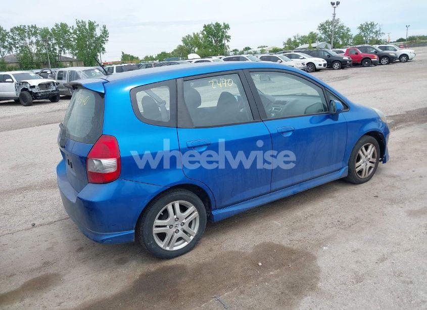 Photo 4 of 2008 Honda Fit SPORT (VIN JHMGD37698S033706)