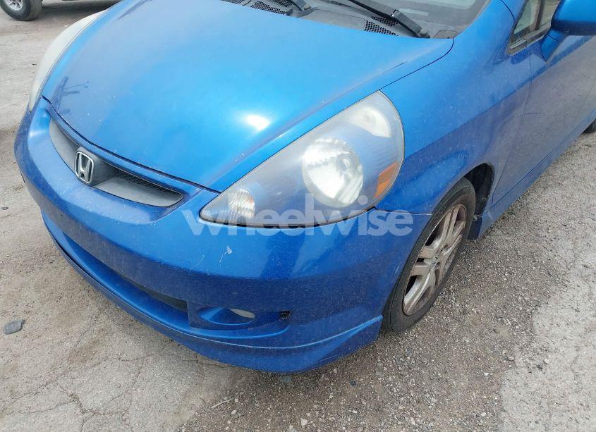 Photo 6 of 2008 Honda Fit SPORT (VIN JHMGD37698S033706)