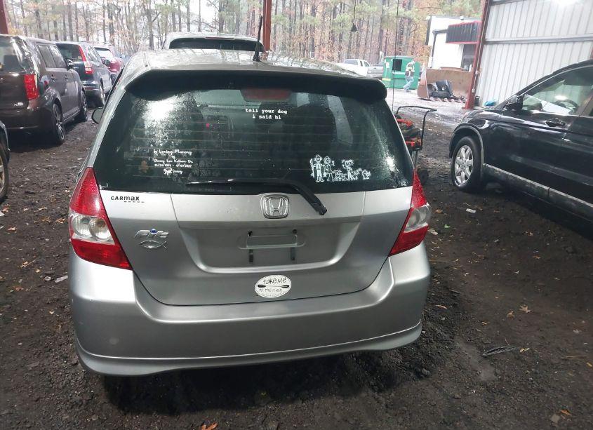 Photo 16 of 2007 Honda Fit SPORT (VIN JHMGD376X7S042395)
