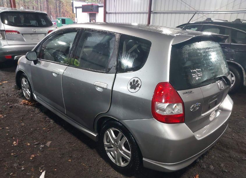 Photo 3 of 2007 Honda Fit SPORT (VIN JHMGD376X7S042395)