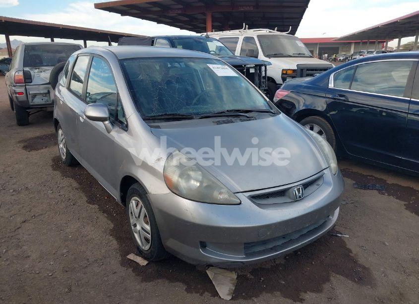 2007 Honda Fit (VIN JHMGD38427S044414) main photo