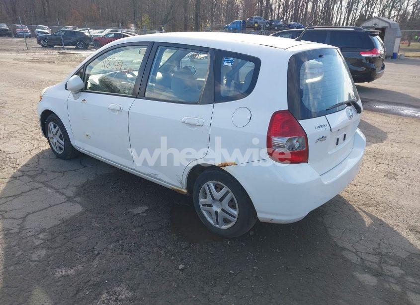 Photo 3 of 2007 Honda Fit (VIN JHMGD38437S027654)