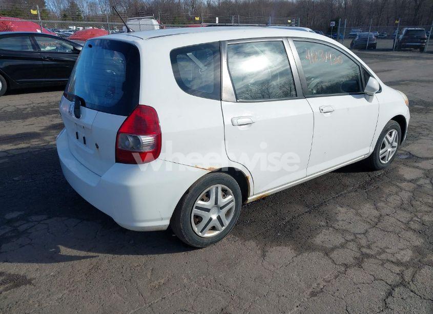 Photo 4 of 2007 Honda Fit (VIN JHMGD38437S027654)