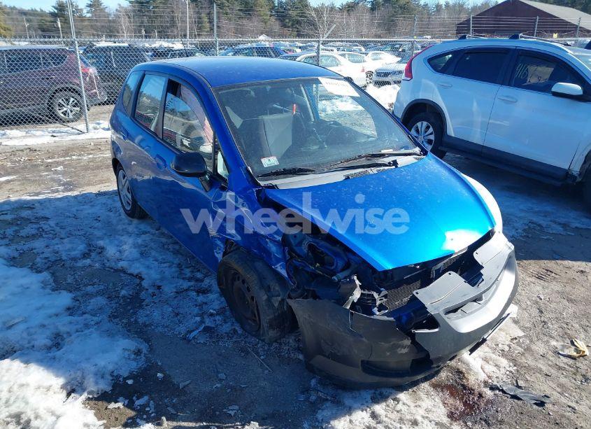 2007 Honda Fit (VIN JHMGD38457S027641) main photo