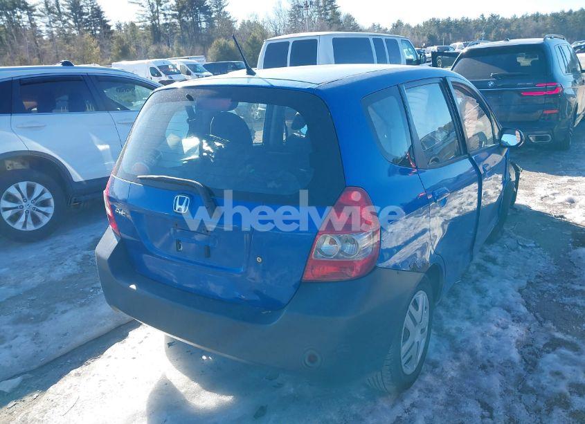 Photo 4 of 2007 Honda Fit (VIN JHMGD38457S027641)