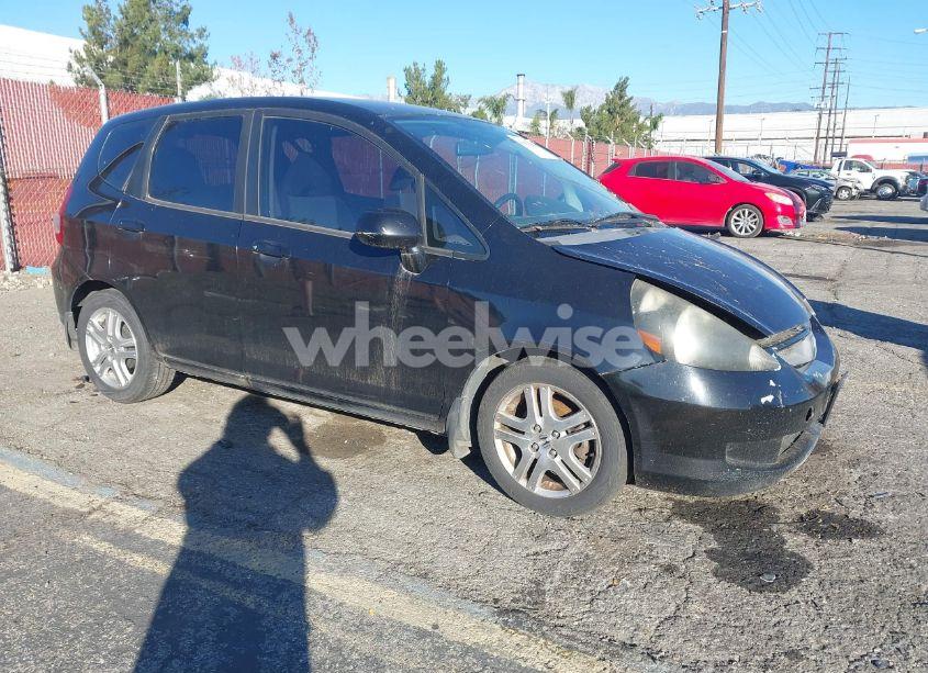 2007 Honda Fit (VIN JHMGD38467S062303) main photo
