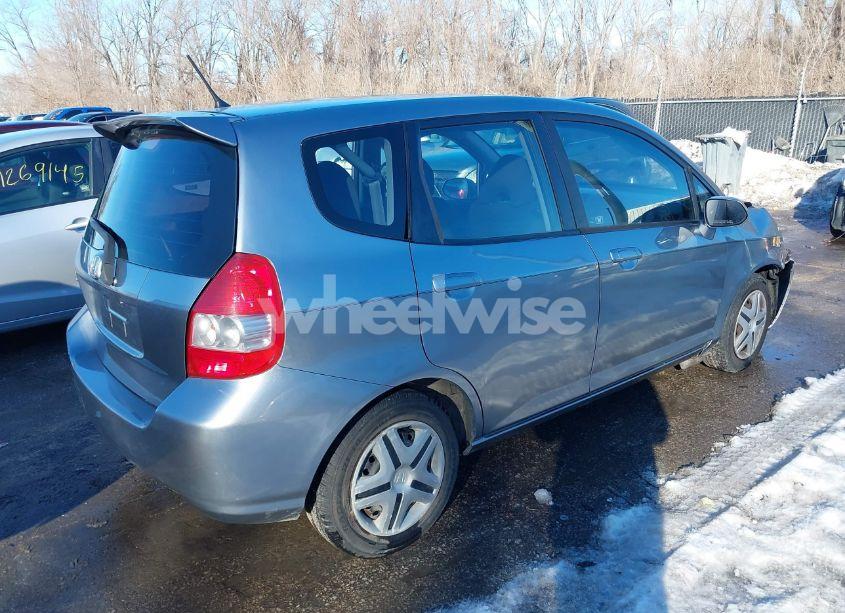 Photo 4 of 2007 Honda Fit (VIN JHMGD38467S066805)