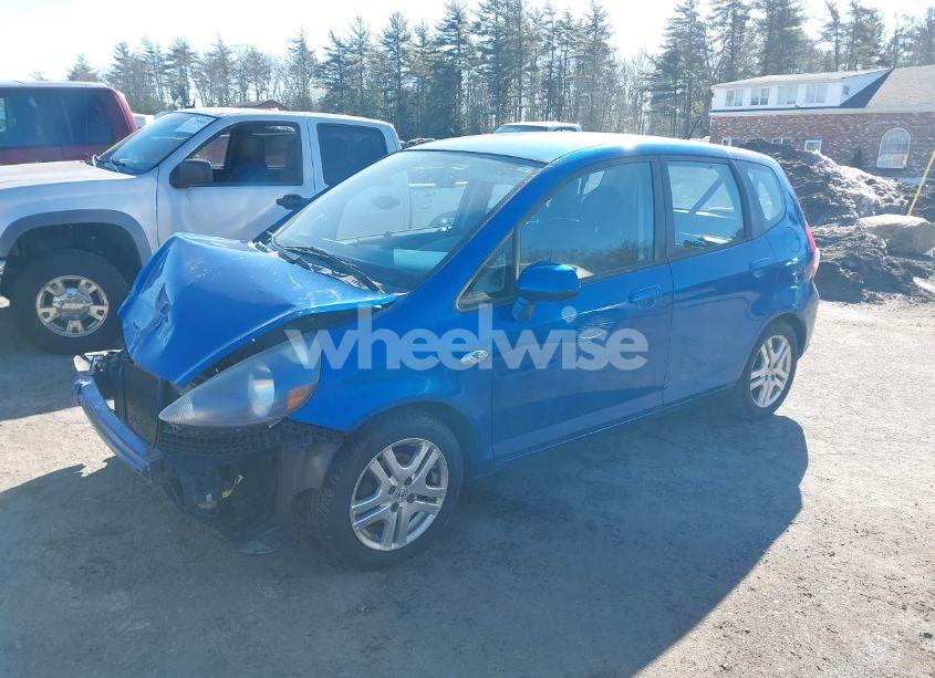 Photo 2 of 2007 Honda Fit (VIN JHMGD38487S012731)