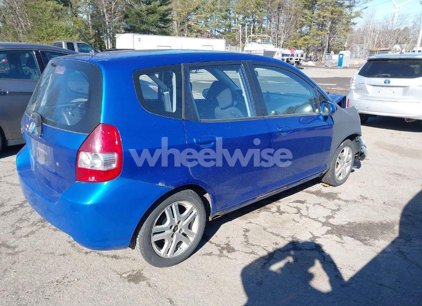 Photo 4 of 2007 Honda Fit (VIN JHMGD38487S012731)