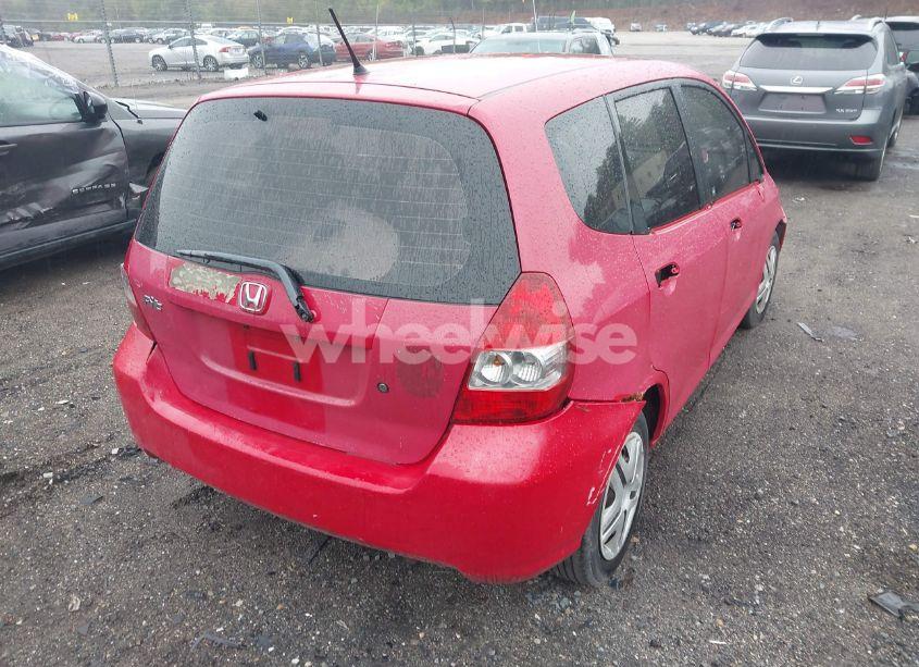 Photo 4 of 2007 Honda Fit (VIN JHMGD38497S045303)