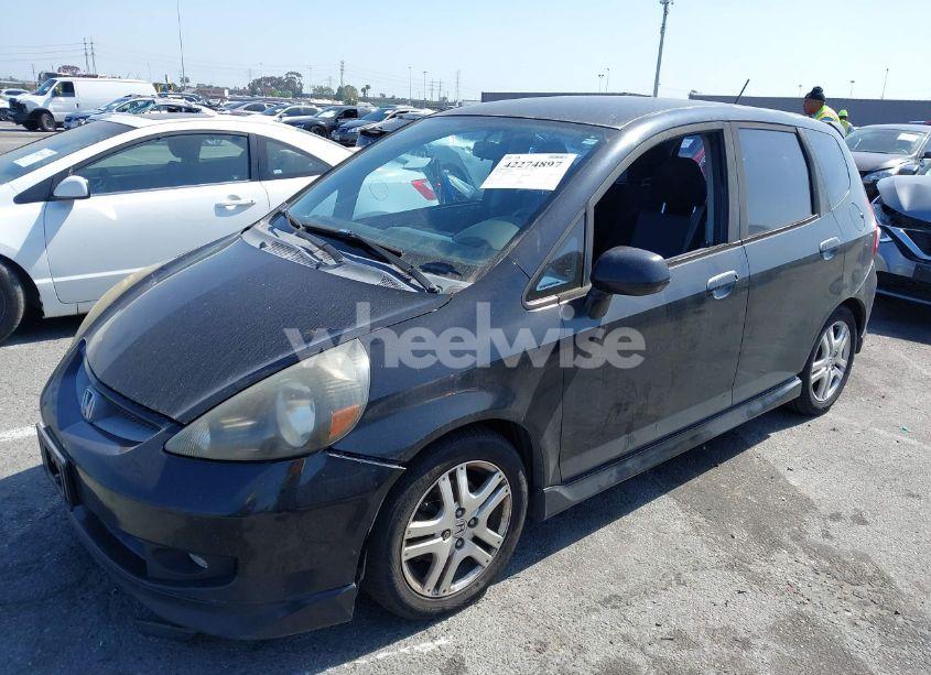 Photo 2 of 2007 Honda Fit SPORT (VIN JHMGD38607S021022)
