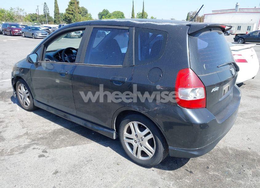 Photo 3 of 2007 Honda Fit SPORT (VIN JHMGD38607S021022)