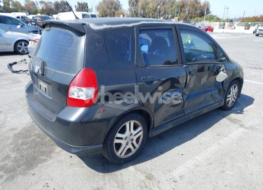 Photo 4 of 2007 Honda Fit SPORT (VIN JHMGD38607S021022)