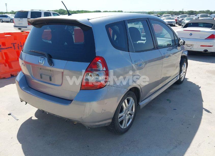 Photo 4 of 2007 Honda Fit SPORT (VIN JHMGD38607S022249)