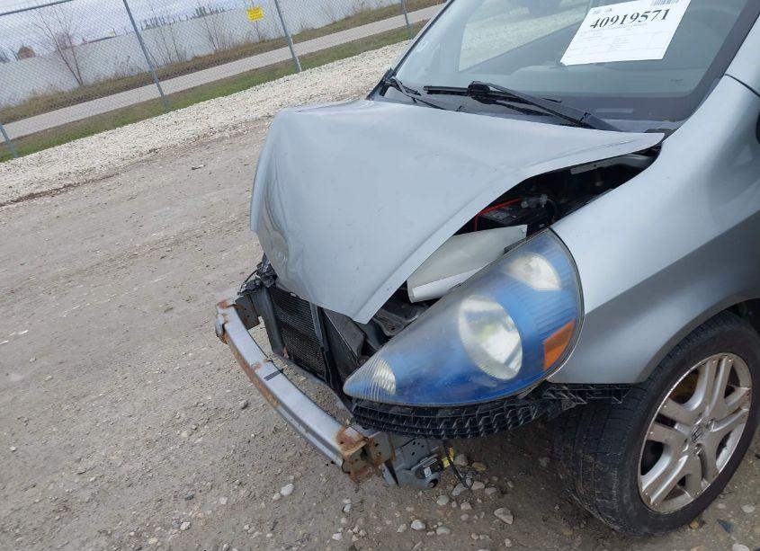 Photo 6 of 2007 Honda Fit SPORT (VIN JHMGD38607S029766)