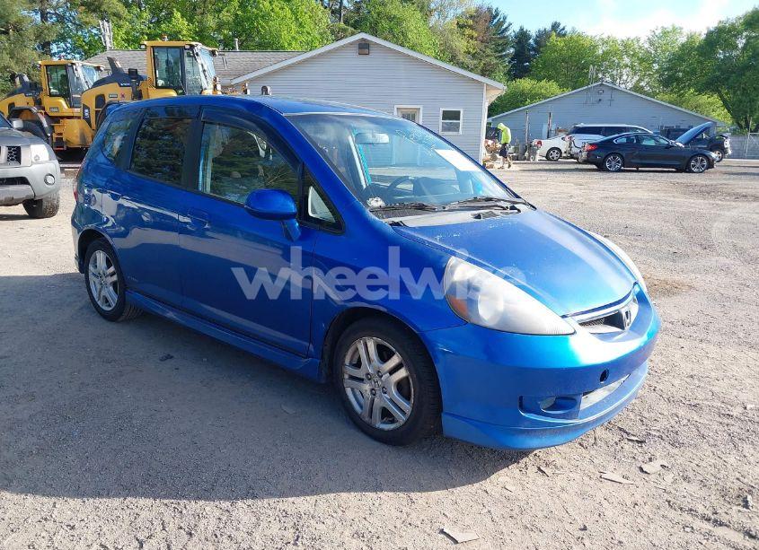 2007 Honda Fit SPORT (VIN JHMGD38607S033185) main photo