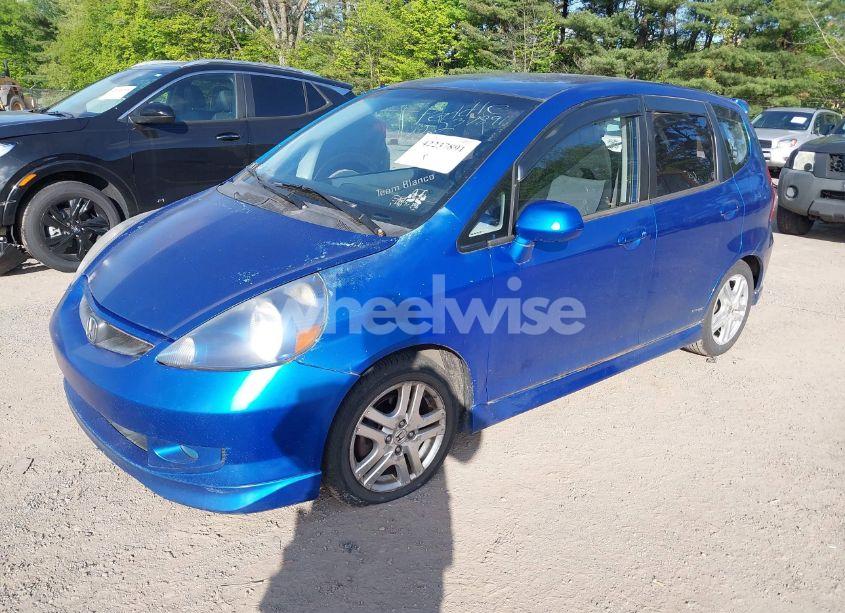Photo 2 of 2007 Honda Fit SPORT (VIN JHMGD38607S033185)