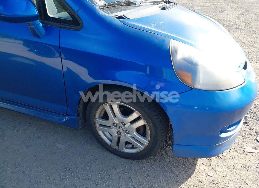 Photo 6 of 2007 Honda Fit SPORT (VIN JHMGD38607S033185)
