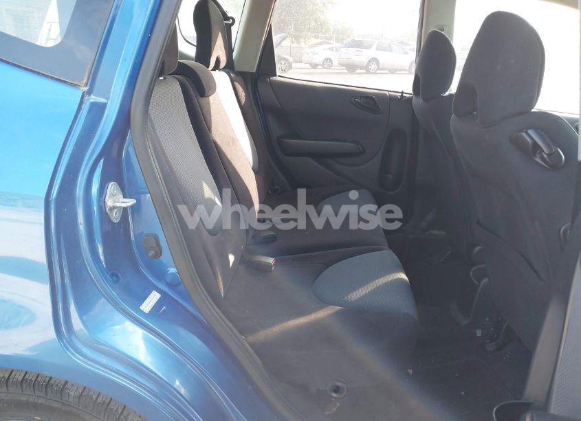 Photo 8 of 2007 Honda Fit SPORT (VIN JHMGD38607S033185)