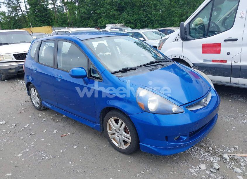 2007 Honda Fit SPORT (VIN JHMGD38607S049385) main photo