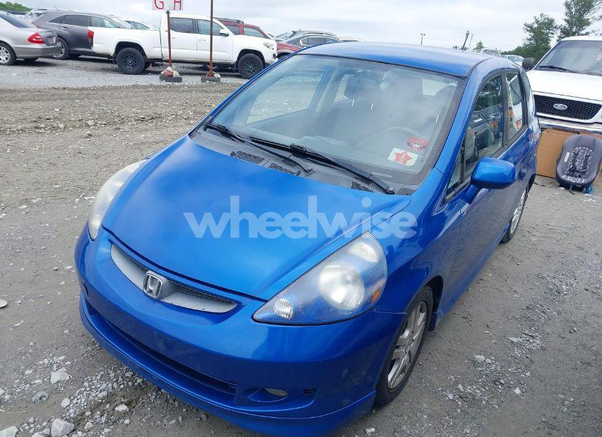 Photo 2 of 2007 Honda Fit SPORT (VIN JHMGD38607S049385)