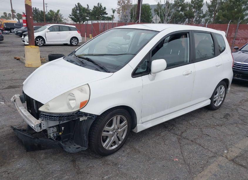 Photo 2 of 2007 Honda Fit SPORT (VIN JHMGD38607S049726)