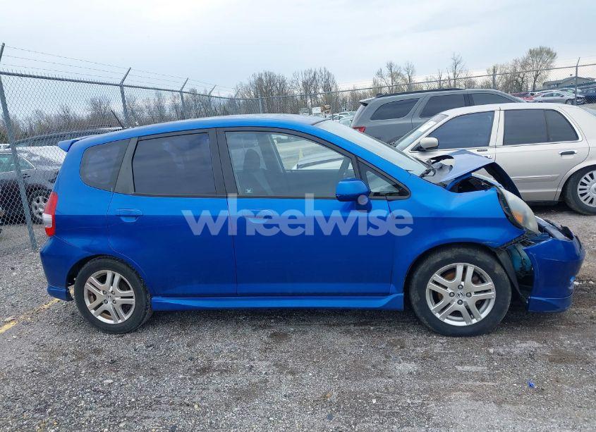 Photo 13 of 2007 Honda Fit SPORT (VIN JHMGD38607S064002)