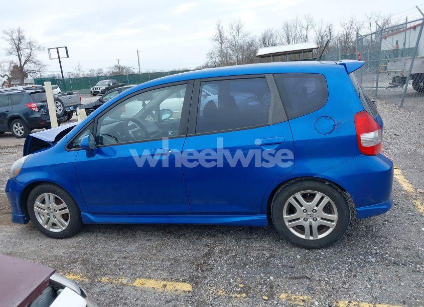 Photo 14 of 2007 Honda Fit SPORT (VIN JHMGD38607S064002)