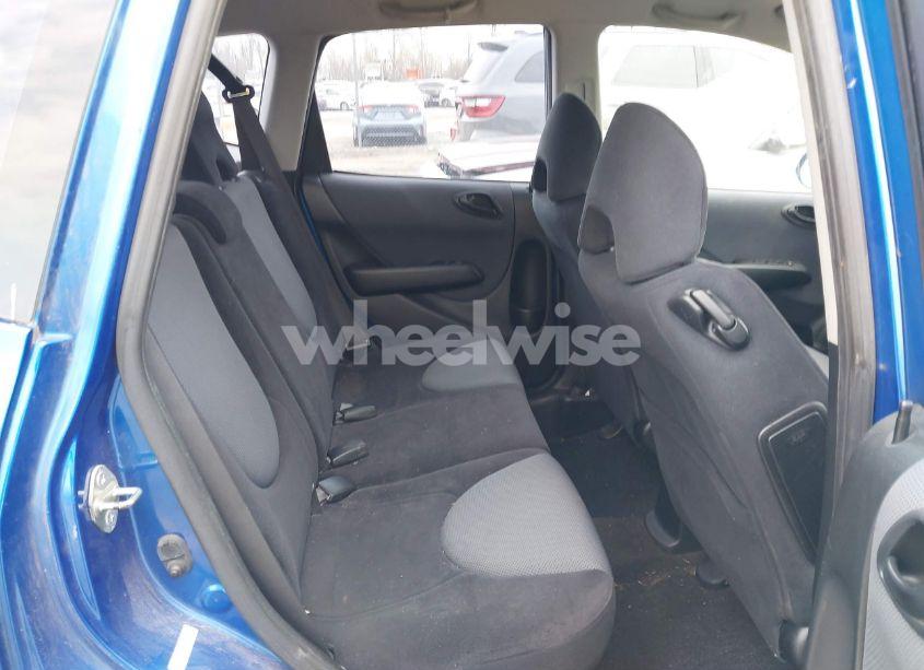 Photo 8 of 2007 Honda Fit SPORT (VIN JHMGD38607S064002)