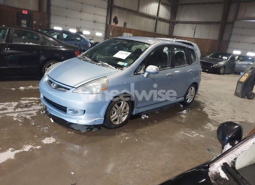 Photo 2 of 2008 Honda Fit SPORT (VIN JHMGD38608S002441)