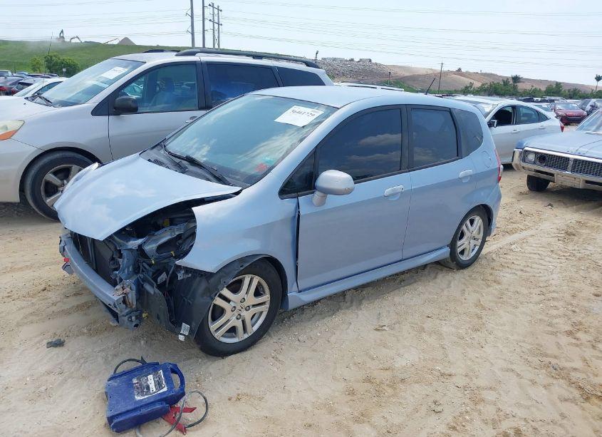 Photo 2 of 2008 Honda Fit SPORT (VIN JHMGD38608S011219)