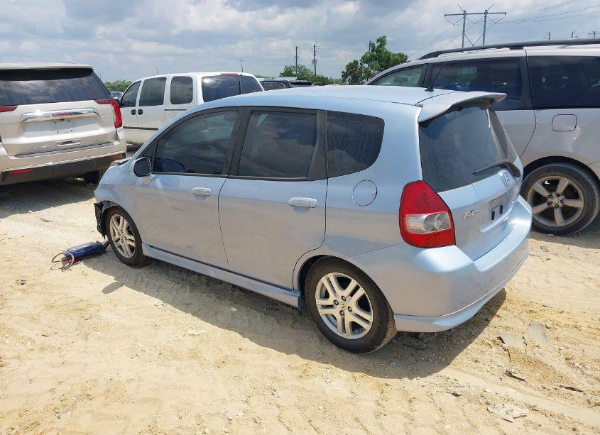 Photo 3 of 2008 Honda Fit SPORT (VIN JHMGD38608S011219)