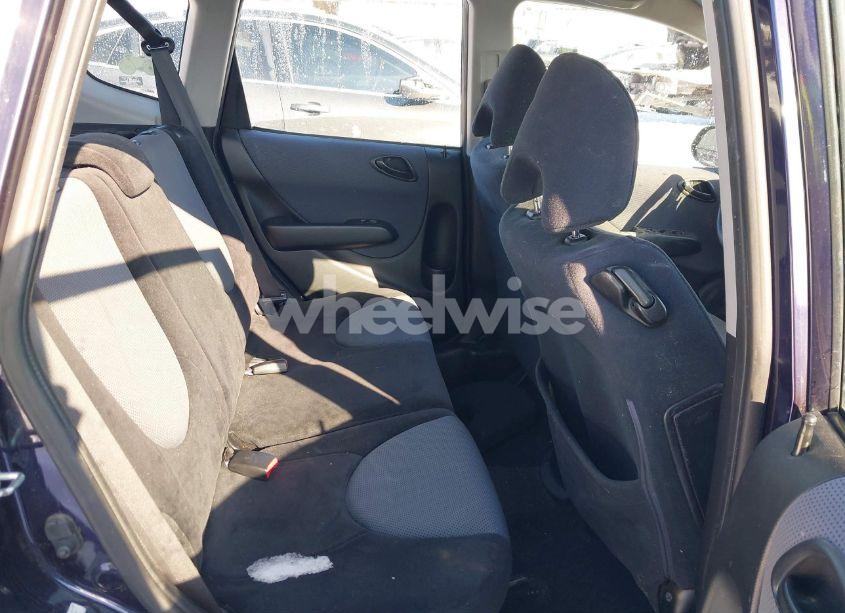 Photo 8 of 2008 Honda Fit SPORT (VIN JHMGD38608S022950)