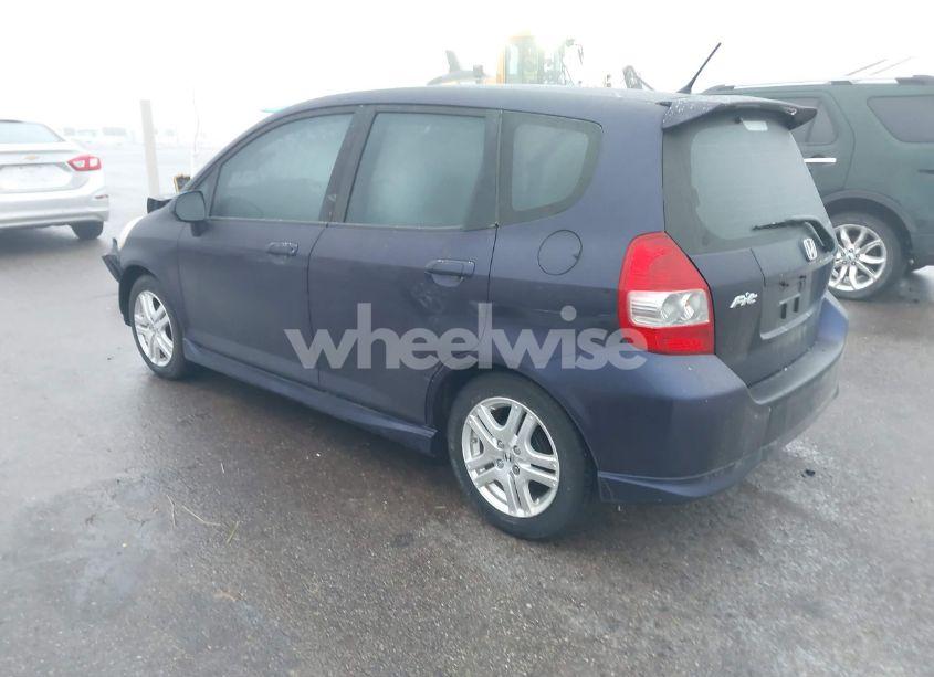 Photo 3 of 2008 Honda Fit SPORT (VIN JHMGD38608S036542)