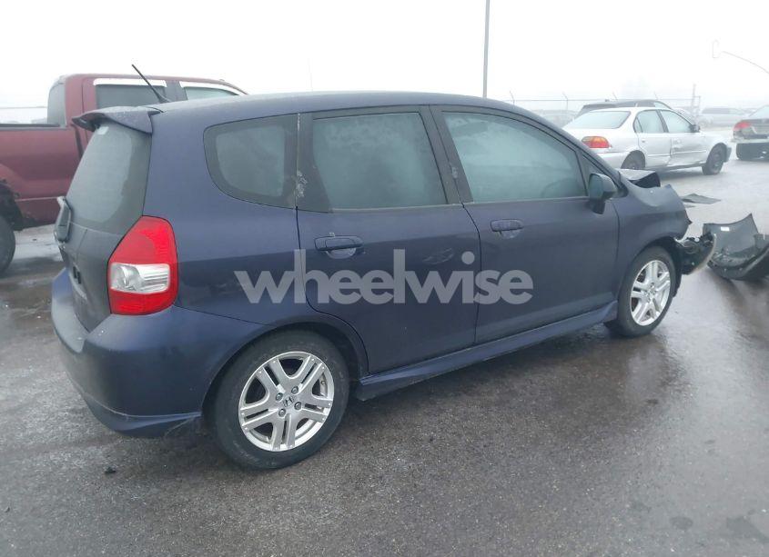 Photo 4 of 2008 Honda Fit SPORT (VIN JHMGD38608S036542)
