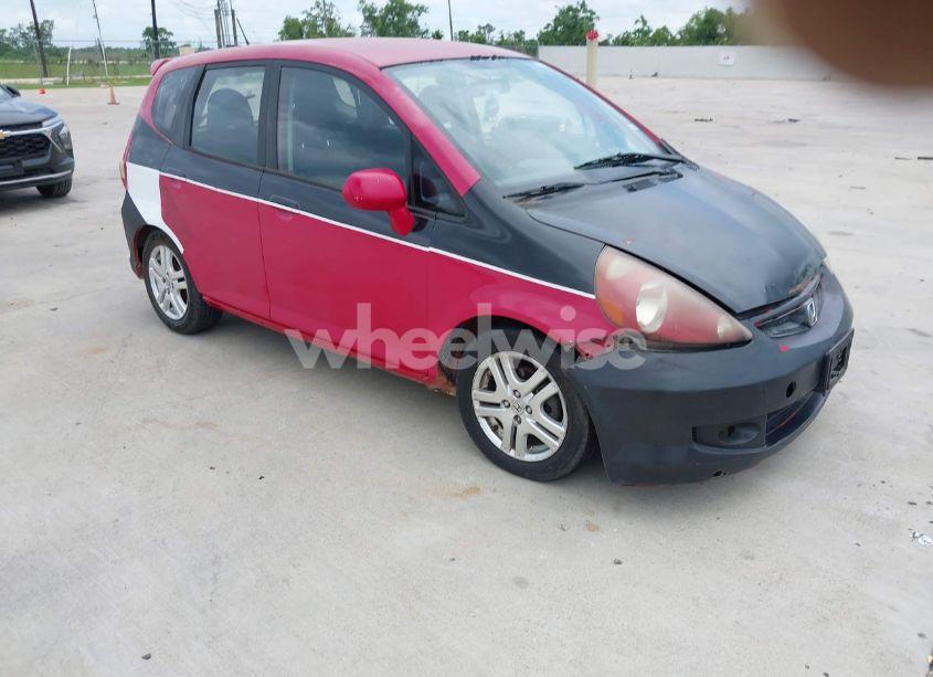 2007 Honda Fit SPORT (VIN JHMGD38617S012202) main photo