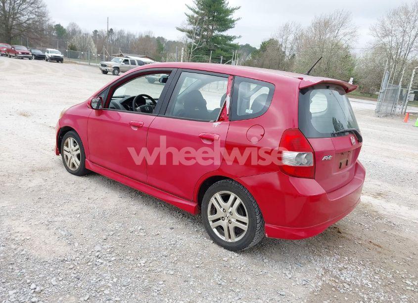 Photo 3 of 2007 Honda Fit SPORT (VIN JHMGD38617S020929)
