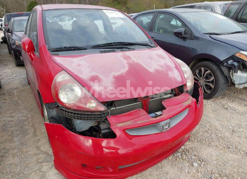 Photo 6 of 2007 Honda Fit SPORT (VIN JHMGD38617S020929)