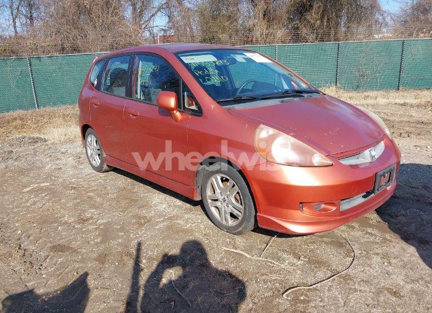 2007 Honda Fit SPORT (VIN JHMGD38617S027119) main photo