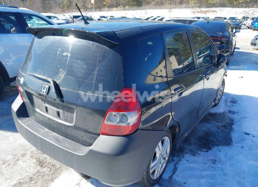 Photo 4 of 2007 Honda Fit SPORT (VIN JHMGD38617S027444)
