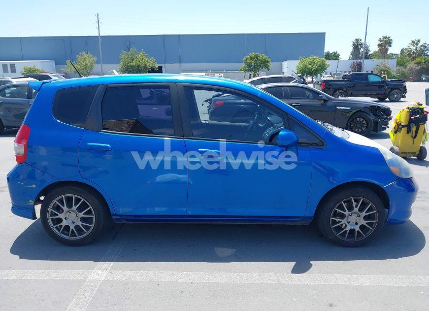 Photo 13 of 2007 Honda Fit SPORT (VIN JHMGD38617S036287)