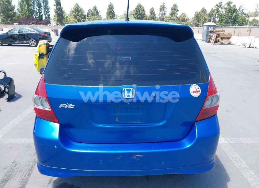 Photo 16 of 2007 Honda Fit SPORT (VIN JHMGD38617S036287)