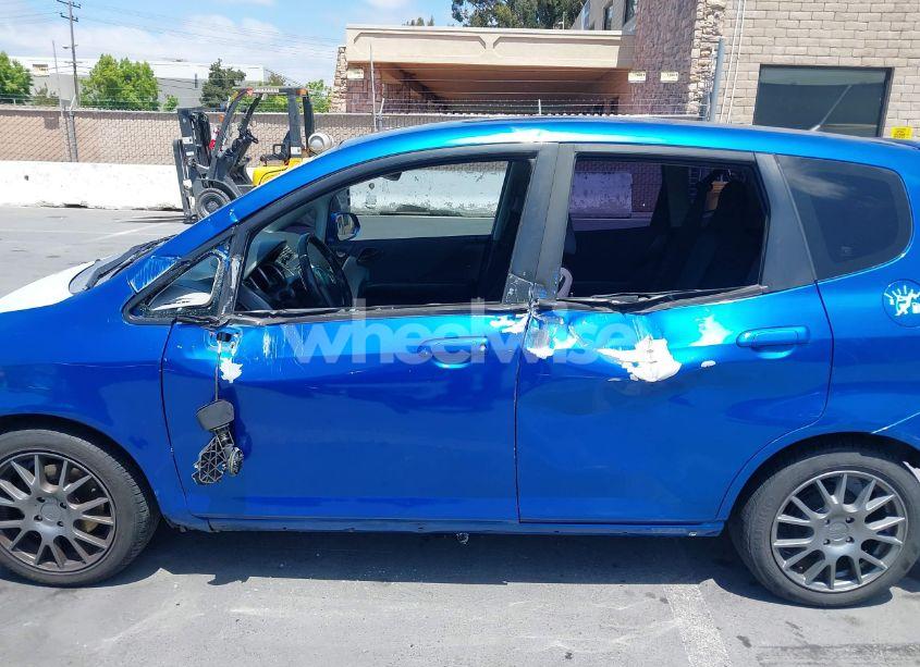 Photo 6 of 2007 Honda Fit SPORT (VIN JHMGD38617S036287)