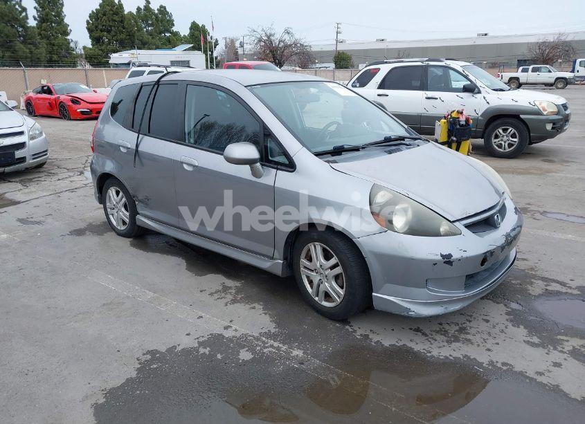 2007 Honda Fit SPORT (VIN JHMGD38617S037598) main photo