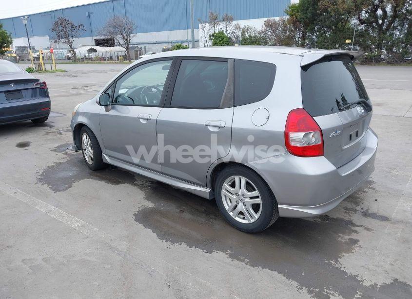 Photo 3 of 2007 Honda Fit SPORT (VIN JHMGD38617S037598)